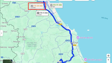 Đà Nẵng đi Măng Đen bao nhiêu km