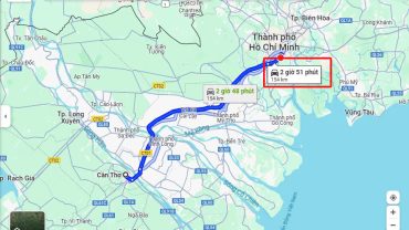 Cần Thơ cách Sài Gòn bao nhiêu km